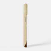 おもしろいブラウンカウファーム動物グラフィックアート iPhone 15ケース (右側面)