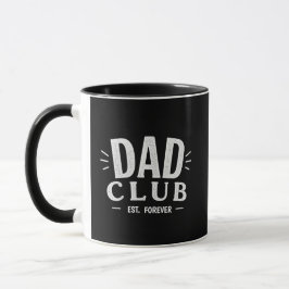 おもしろいブラックダッドクラブマグ｜おしゃれなパパのコーヒーマグ マグカップ