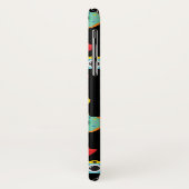 おもしろいブラック80のアイコン絵文字パターン Case-Mate iPhoneケース (裏面/左)