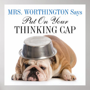 おもしろいブルドッグ – ポスター – srf