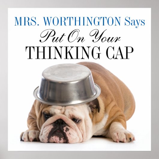 おもしろいブルドッグ – ポスター – srf (正面)