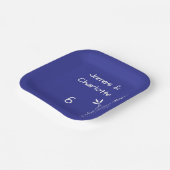 おもしろいブルーオーストラリアアニマルズツイン6誕生日 ペーパープレート (傾斜あり)