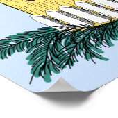 おもしろいブルーバードオンバードハウス ポスター (角)