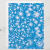 おもしろいブルー抽象芸術インクすごいスプラッシュパターン (正面/裏面)