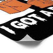 おもしろいブー幽霊怖い得I A Rock Halloween ポスター (角)