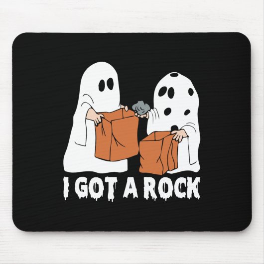 おもしろいブー幽霊怖い得I A Rock Halloween マウスパッド (正面)