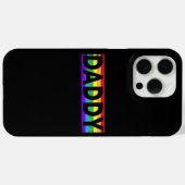 おもしろいプライドダディ – 誇りを持ったゲイレズビアンLGBTギフトFa Case-Mate iPhoneケース (裏面 (横))