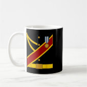 おもしろいプリンス魅力的衣装ハロウィーン少年 コーヒーマグカップ (左)