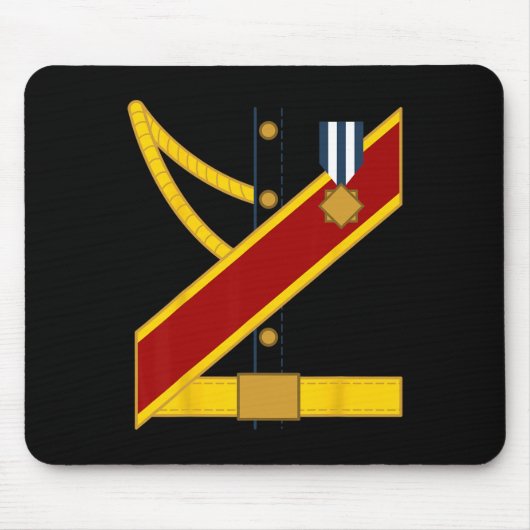 おもしろいプリンス魅力的衣装ハロウィーン少年 マウスパッド (正面)