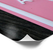 おもしろいプリンセス駐車専用標識 ポスター (コーナー)