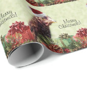 おもしろいプレゼント付きクリスマス ラッピングペーパー (ロールコーナー)