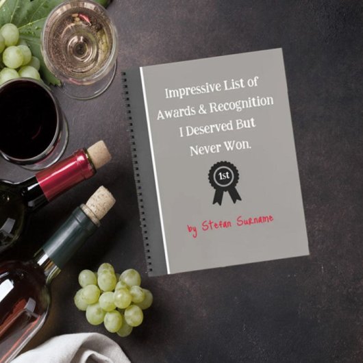 おもしろいプレゼント！共働カスタムき又は友ユーモアのある人 ノートブック