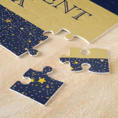 おもしろいプレゼント!退職カスタムおめでとうパズル ジグソーパズル (側面)