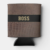 おもしろいプレゼント！魅力的なボスカスタム缶クーラー 缶クーラー (正面)