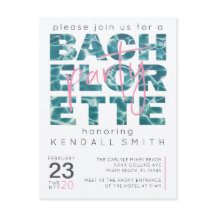 おもしろいプールと熱帯テーマバチェロレッテ