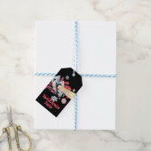 おもしろいベガストランプのポーカーカジノチップバチェロレッテ ギフトタグ (より糸付き)