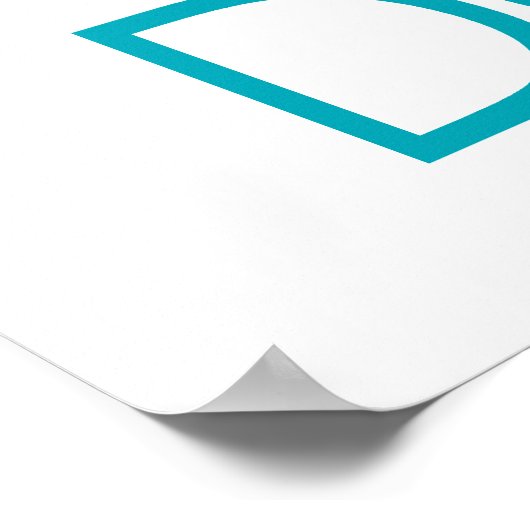 おもしろいベジタリアン、ビーガン豆腐 ポスター (角)