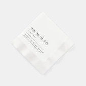 おもしろいベトナムの飲み言葉カクテルナプキン02 縁ありカクテルナプキン (角)