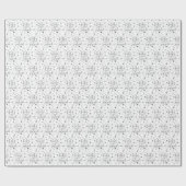 おもしろいベビーの銀外グリッター ラッピングペーパー (フラット)