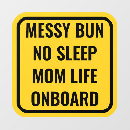 おもしろいベビーオンボード代替車窓デカール ウィンドウサイン