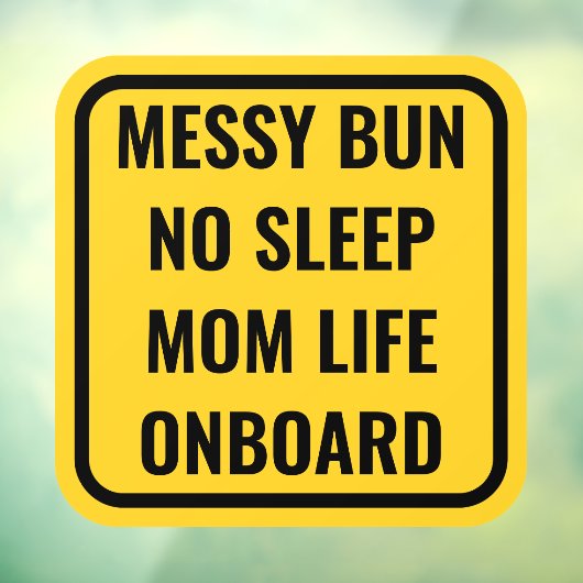 おもしろいベビーオンボード代替車窓デカール ウィンドウサイン (シート3)