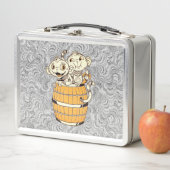 おもしろいベビーサル メタルランチボックス (インサイチュ)