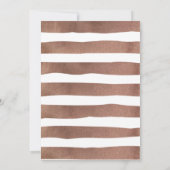 おもしろいベビー事実ゲーム赤ちゃんシャワーテディベアカード 招待状 (裏面)