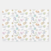 おもしろいベビー ラッピングペーパーシート (正面2)