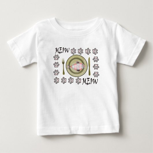 おもしろいベビーTシャツ ベビーTシャツ (正面)