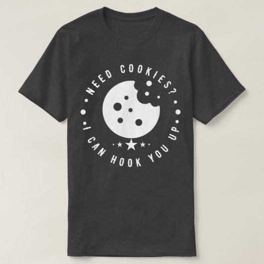 おもしろいベーキングクッキー引用文カッコいい料理ベーキングBa Tシャツ (デザイン正面)