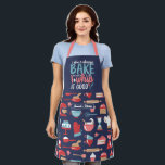 おもしろいベーキングプンホイップイット良いレトロベイカーパターン エプロン<br><div class="desc">エプおもしろいロカッコいいンで料理のおもしろいを増やす。料理パーソナライズされた、ベーキング、キッチンで新しいレシピを試みる家族や友人のためのギフト。カスタマイズ大事な行事に合った文言。[デザインツール]を使用して、フォントの種類、フォントの色、およびフォントのサイズをさらに変更できる。</div>