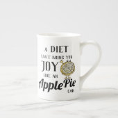 おもしろいベーキング引用文 ボーンチャイナマグカップ (右)