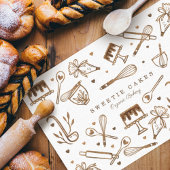 おもしろいベーキング料理器具木目ケーキベーカリー 薄葉紙