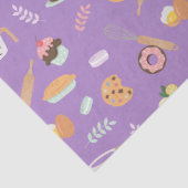 おもしろいベーキング用品・スイーツベーカリー柄 薄葉紙 (詳細)