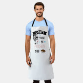おもしろいベーキング エプロン (着用した状態)