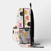 おもしろいペット プリントバックパック (右)