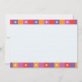 おもしろいホお洒落リデーCookie交換パーティー 招待状 (裏面)