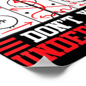 おもしろいホッケーのどんな部分がホッケを理解していない ポスター (角)