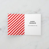 おもしろいホッケーのクリスマスカード シーズンカード (内部)