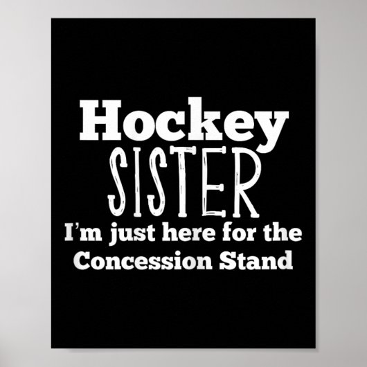 おもしろいホッケーシスターガールズ兄弟姉妹娘ソンゲーム ポスター (正面)