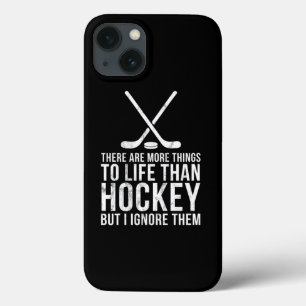 おもしろいホッケー物おもしろいがライフスポーツの贈り物に iPhone 13ケース