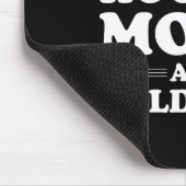 おもしろいホッケーI熱いホッケーママと冷たいビールが大好き マウスパッド (コーナー)