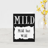 おもしろいホットタコソースグループハロウィンコスチュームマイルドブ カード (黄色い花)