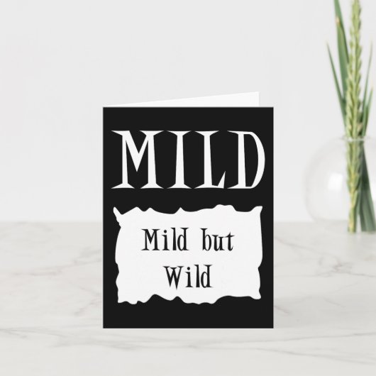 おもしろいホットタコソースグループハロウィンコスチュームマイルドブ カード (正面)