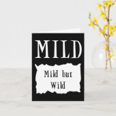 おもしろいホットタコソースグループハロウィンコスチュームマイルドブ カード (黄色い花)