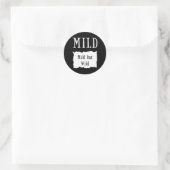 おもしろいホットタコソースグループハロウィンコスチュームマイルドブ ラウンドシール (バッグ)