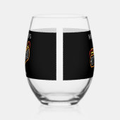 おもしろいホットドッグスタンド飲み物用品カクテル ステムなしワイングラス (右)