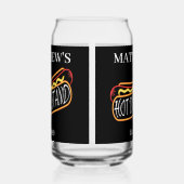 おもしろいホットドッグスタンド飲み物用品ソーダタンブラー眼鏡 ガラス缶 (右)