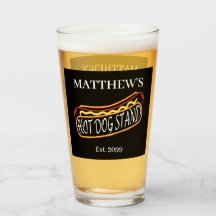 おもしろいホットドッグスタンド飲み物用品ソーダビールパイント