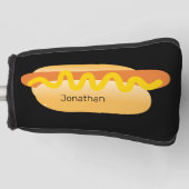 おもしろいホットドッグノベルティ ゴルフヘッドカバー (正面)